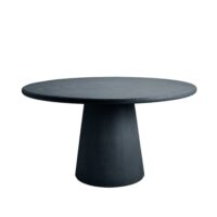 Table à manger en  noir ø140xh77 cm-Madura