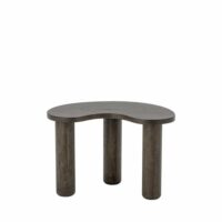 Table basse de forme organique en bois H35cm bois foncé-Bois-Marron-Bloomingville