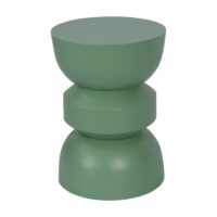 Table basse de jardin métal vert amande-Métal-Vert-vente-unique.com