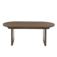 Table basse  effet noyer--Marron-Baita