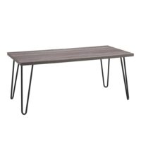 Table basse en effet chêne gris-Chêne-Gris-Dorel Home