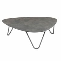 Table basse en hpl gris l102xl96xh33--Gris-LAFUMA MOBILIER