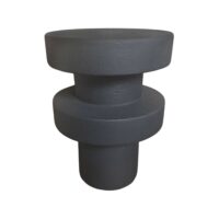 Table basse en noir 45x33x33--Noir-Mobili Rebecca