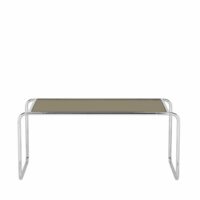 Table basse en verre pieds chrome - verre fumé-Verre-Transparent-Drawer