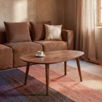 Table basse vintage en bois de manguier L108-Bois de Manguier-Marron-Maisons du Monde