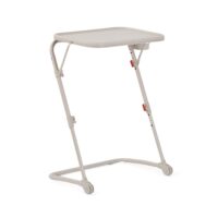 Table console mobile réglable avec porte-gobelet