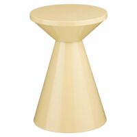 Table d'appoint beige fer h45xl30.5xl30.5cm--Beige-Mica Decorations