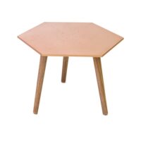Table d'appoint cuivre 35x50x50 cm--Orange-MueMue