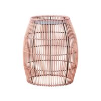 Table d'appoint de jardin en bambou marron--Marron-Teamson