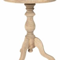 table d'appoint en bois Nature-Bois-Marron-CLP