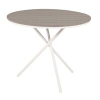 Table de café grise en aintwood--Gris-ebuy24