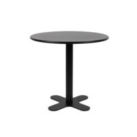 Table de jardin en métal noir-Métal-Noir-BOITE A DESIGN