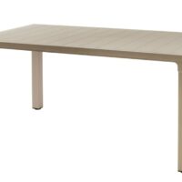 Table de jardin en plastique taupe-Plastique-Marron-Scab Design