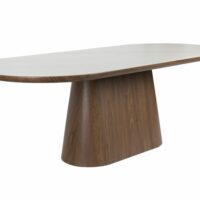 Table design en bois marron-Bois-Marron-BOITE A DESIGN