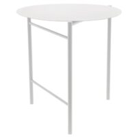 Table en acier laqué gris clair--Gris-Zone Denmark