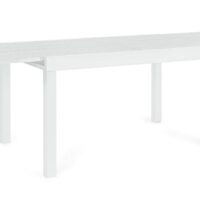 Table en aluminium avec plateau 135/270x90 blanche-Aluminium-Blanc-Bizzotto