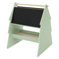 Tableau enfant sapin bois vert 68x60x80 cm double face avec étagère-Bois de Pin-Vert-ECD Germany