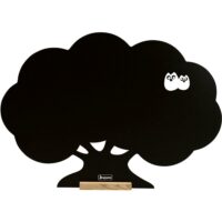 Tableau mural arbre--Noir-Jeujura