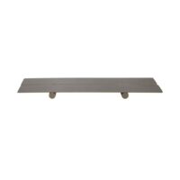 Tablette de douche marron en métal H1