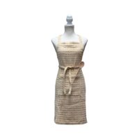 Tablier en coton beige-Coton-Beige-OGO Living