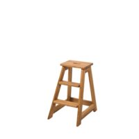 Tabouret à 3 marches en chêne-Chêne-Beige-WOODEK