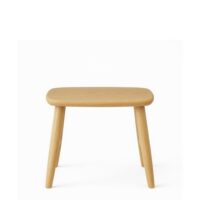 Tabouret en chêne clair h40-Chêne-Beige-Sia Deco