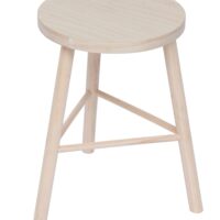 Tabouret en pin massif-Bois de Pin-Marron-Nordlys