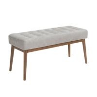 Tabouret en tissu gris foncé-Tissu-Gris-Angel Cerda