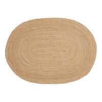 Tapis 140x200 cm en jute naturelle - juta--Marron-ebuy24