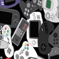 Tapis chambre enfant 80x150 cm Polyester Gamer--Noir-Housse De Rêve