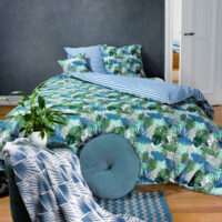 Tapis coton à motifs 90x60 cm-Coton-Multicolore-Home collection