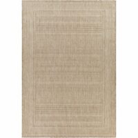 Tapis d'extérieur/intérieur aspect jute beige/ivoire 200x275-Livabliss