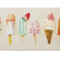 Tapis de cuisine à imprimé glace--Multicolore-RNT by Really Nice Things