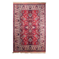 Tapis de salon persan - 200 cm x 300 cm--Rouge-Dutchbone