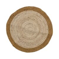 Tapis en jute brun 90cm ø-Bloomingville