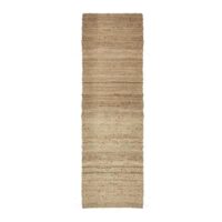 Tapis  en jute naturel 60 x 200 cm--Beige-Vivaraise