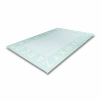 Tapis enfant Alphabet turquoise 120x160 cm--Bleu-Maison Aubertin