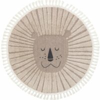 Tapis enfant beige D 120 rond--Beige-Benuta