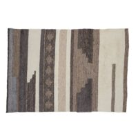 Tapis rectangulaire à motif ethnique 230x162cm VINNIE laine--Beige-Venture Home