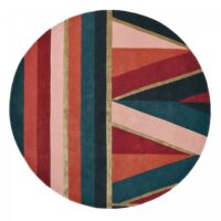 Tapis rond 150x150 rond laine multicolore--Multicolore-Ted Baker
