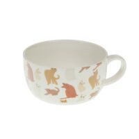 Tasse   beige en porcelaine-Porcelaine-Beige-Amadeus
