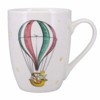 Tasse en porcelaine le petit prince blanche 340 ml-Porcelaine-Blanc-Kiub