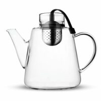 Théière et infuseur à thé 1.5l en verre transparent-Verre-Transparent-Vialli