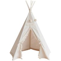 Tipi boho sans tapis--Beige-Minicamp