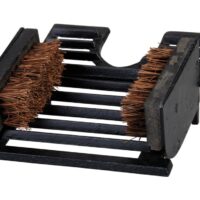 Tire bottes fonte avec 2 brosses-Fonte-Noir-Esschert Design