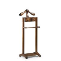 Valet de chambre en bois marron-Bois-Marron-MOYCOR