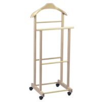 Valet de chambre en hêtre massif--Marron-Altobuy
