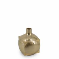 Vase en aluminium doré-Aluminium-Doré-MOYCOR