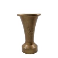 Vase en aluminium doré h33-Aluminium-Doré-house doctor