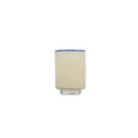Vase multicolore en verre 10